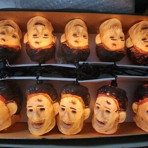 NECA Texas Chainsaw  Massacre String lights Patio lights Leatherface scary movie